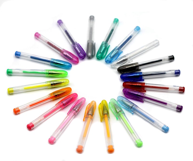 NIKO Gel Pen Mini 20 Glitter Colored Pens ï¼Œ1 Pack - Image 2